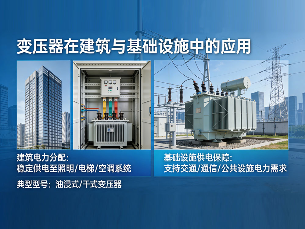 铁岭变压器应用于建筑与基础设施